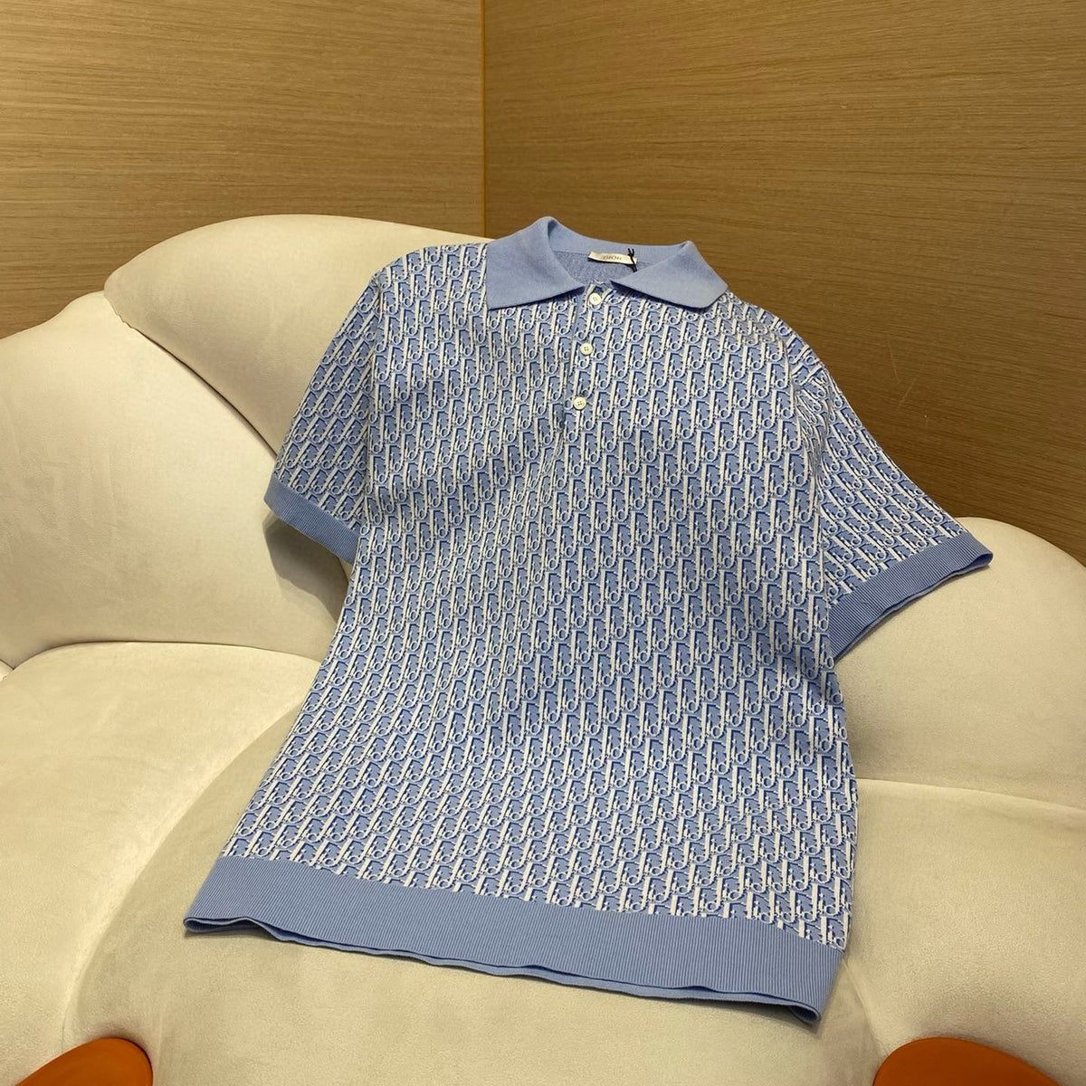Dior Polo Shirts- Dior Polo Shirt Classic Designer Cotton Polo Shirt