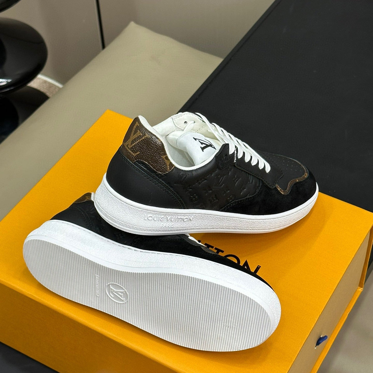 Louis Vuitton Shoes- Louis Vuitton Lou Trainers Premium Designer Casual Shoes