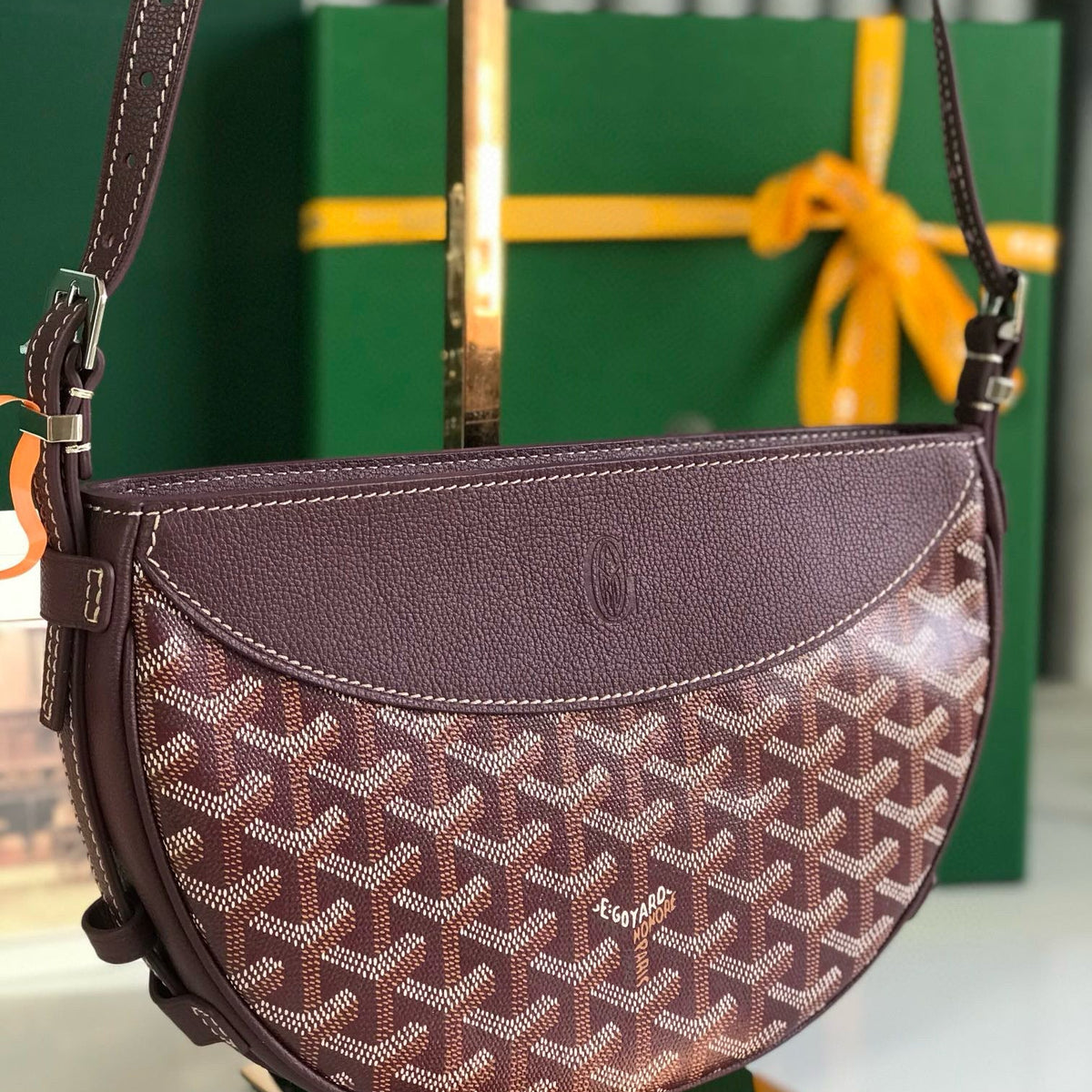 Bags- Goya Hirondelle Bag Luxury Designer Leather Handbag