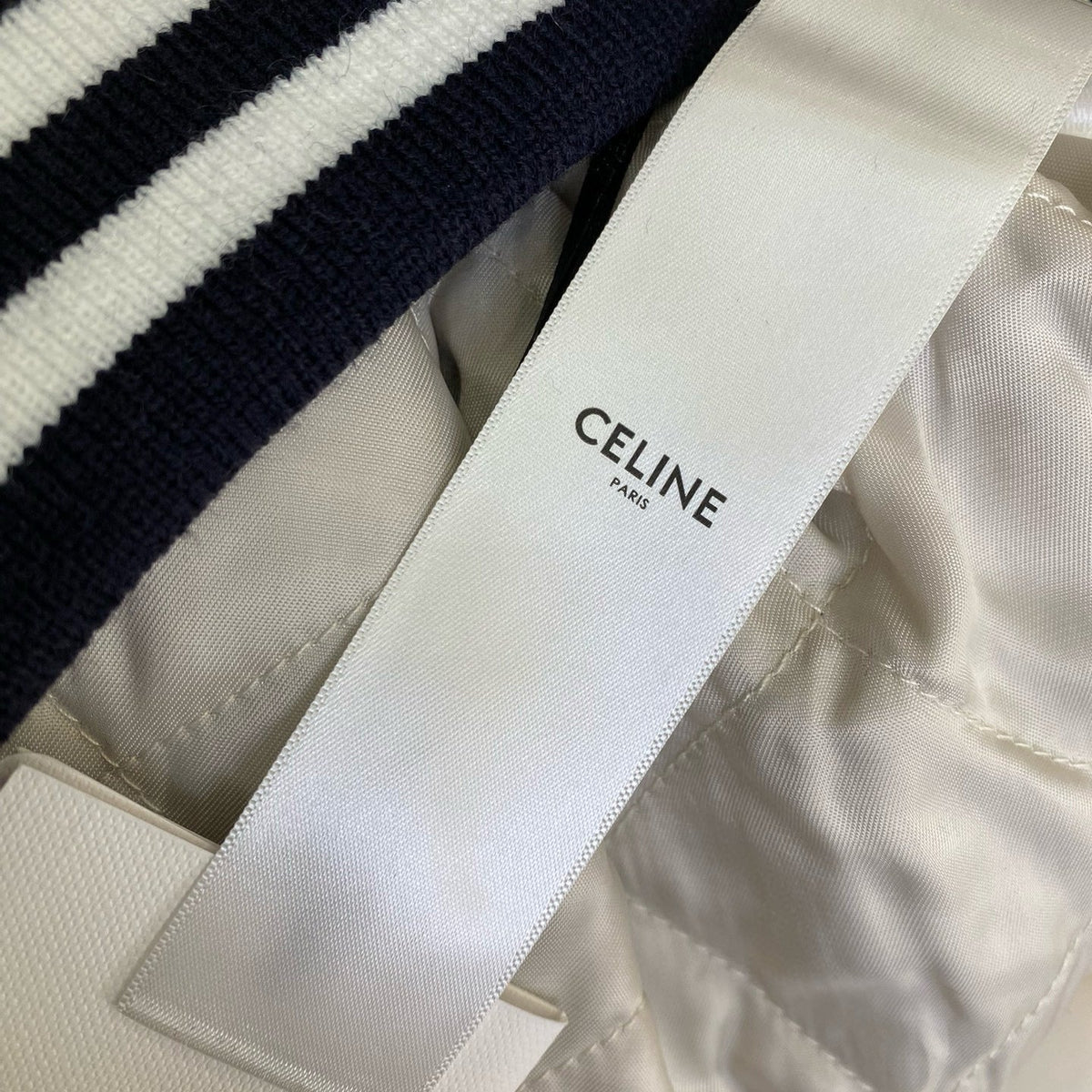 Front view of Celine Bomber Jacket premium bomber jacket