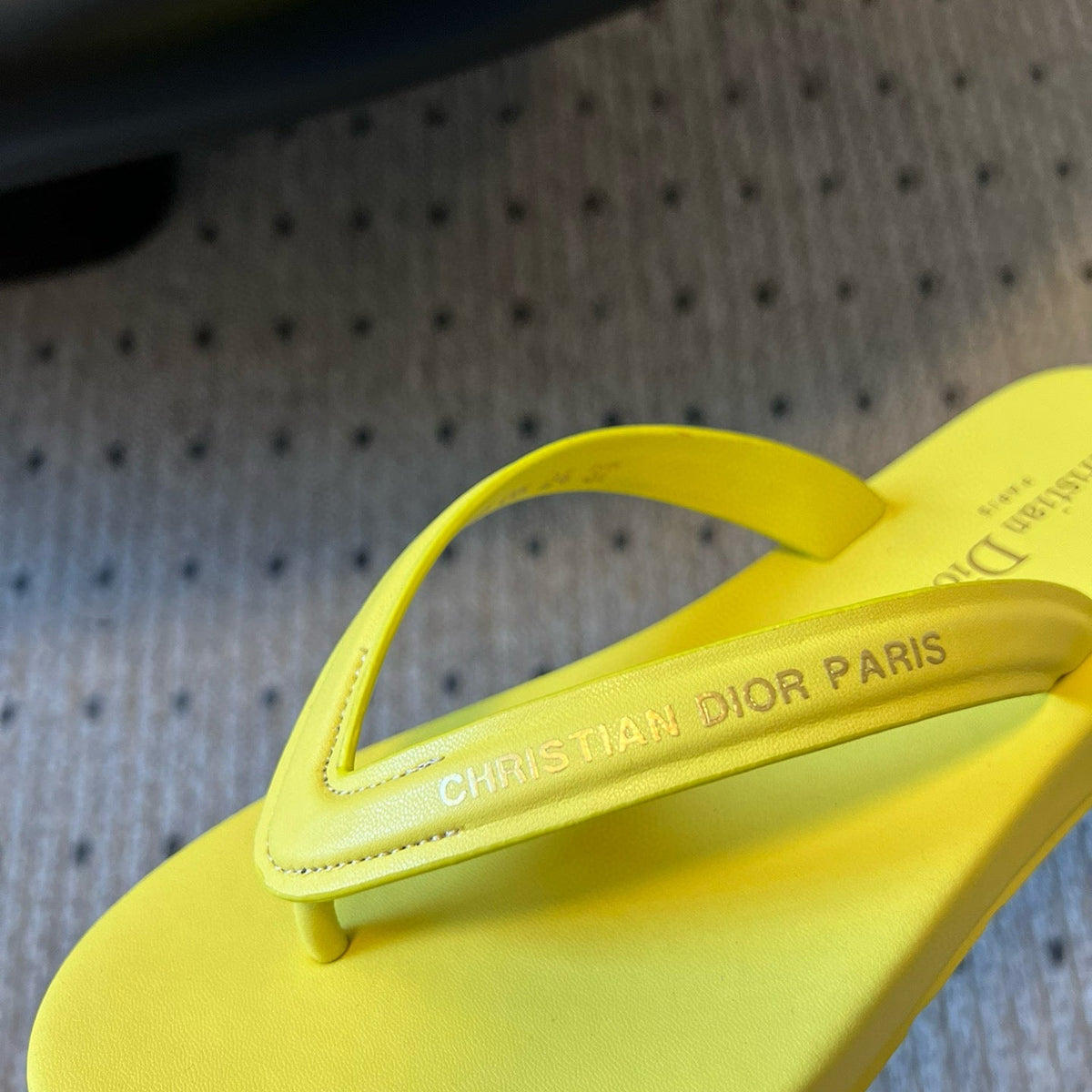 Dior Shoes- Dior Thong Sandal Premium Designer Casual Shoes