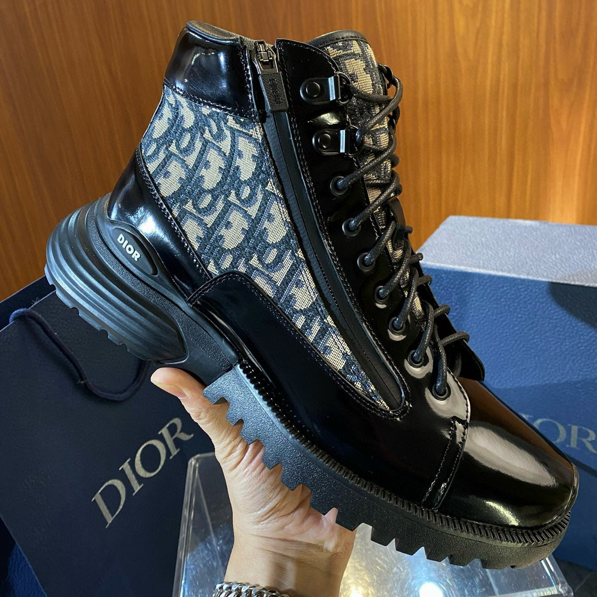 Dior Shoes- Dior Combat Boots Premium Designer Casual Shoes