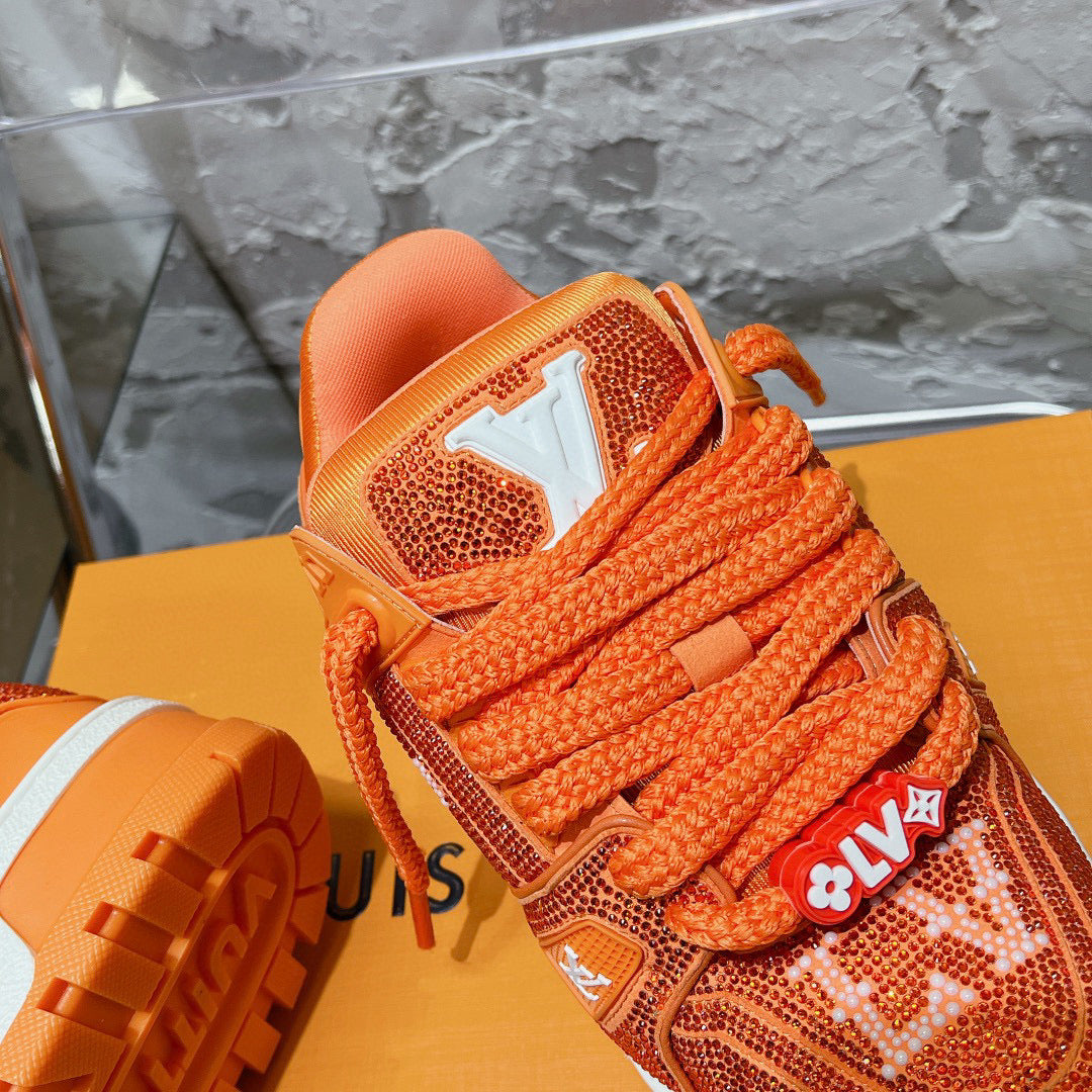 Louis Vuitton Shoes- Louis Vuitton Lou Trainers Premium Designer Casual Shoes
