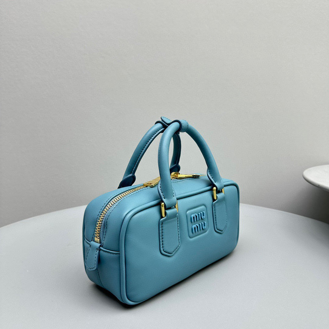 Bags- Miu M Arcadie Bag Luxury Designer Leather Handbag