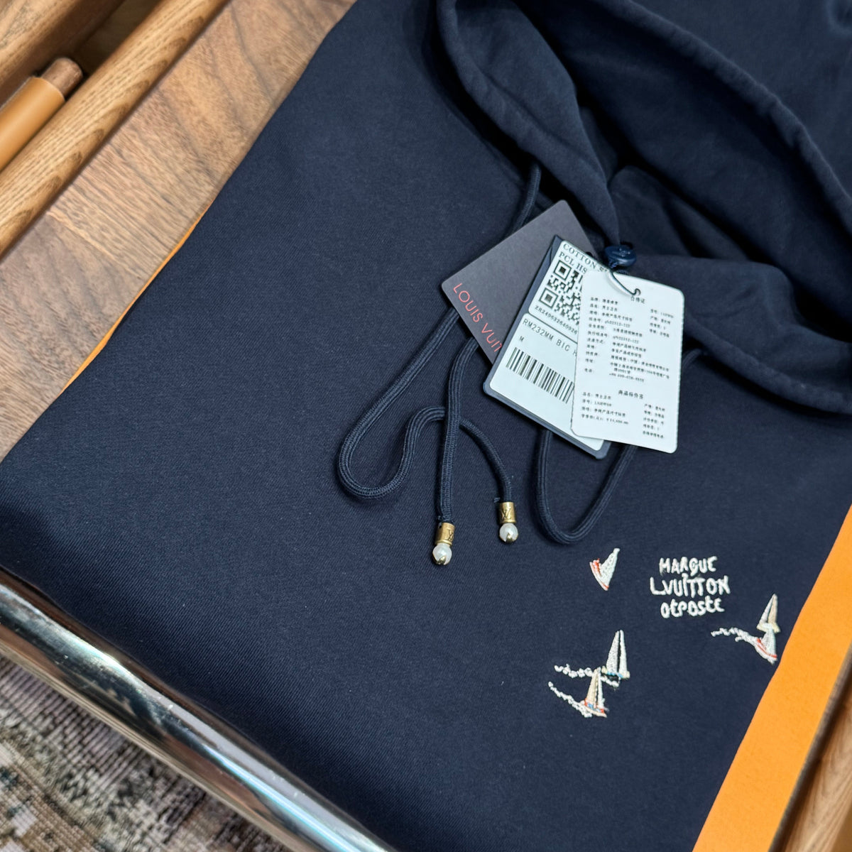 Louis Vuitton Hoodies- Louis Vuitton Lou Hoodie Premium Designer Casual Hoodie