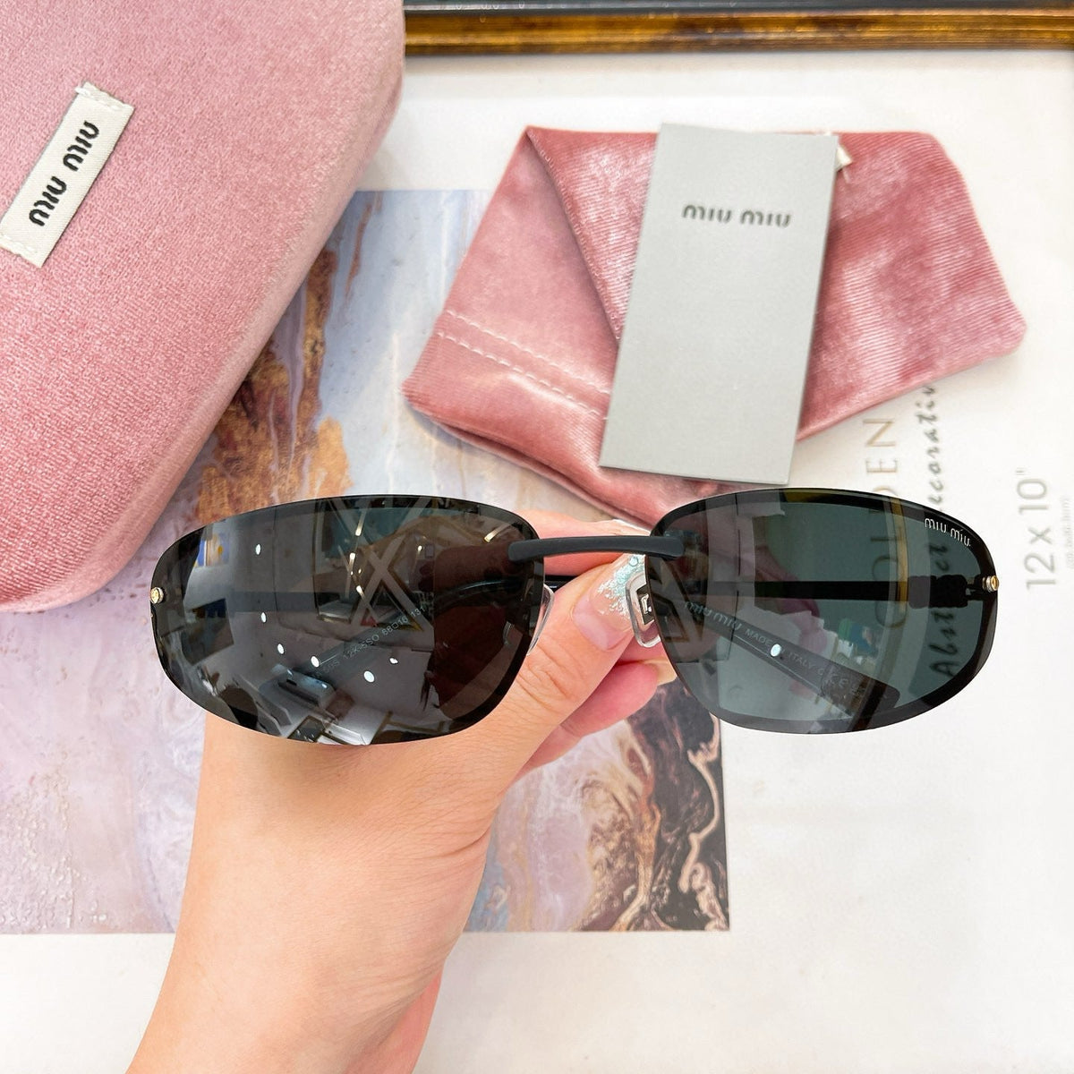Sunglasses- Miu M Sunglasses Premium Fashion Designer Sunglasses