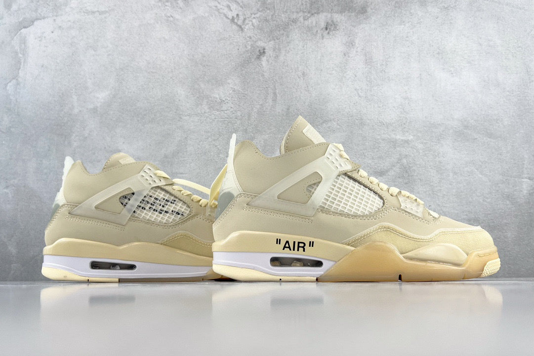 Off-White Shoes- Off-White Jordan x Off White Sail Trainers Luxury Lifestyle Designer Footwear