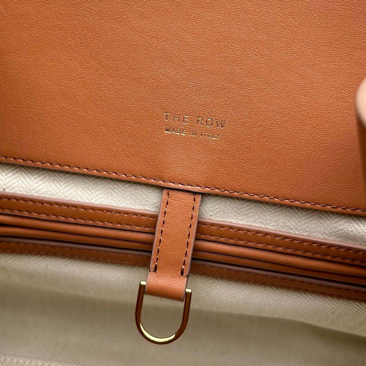 The Row Bags- The Row Margaux 17 Bag Luxury Designer Leather Handbag