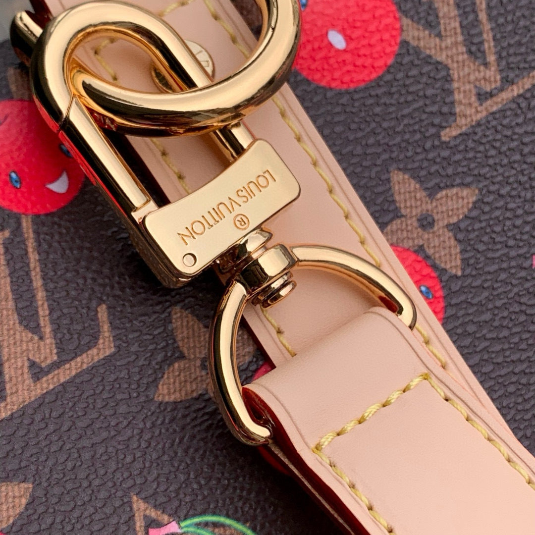 Louis Vuitton Bags- Louis Vuitton Lou x Murakami Keepall 45 Bag Luxury Designer Leather Handbag