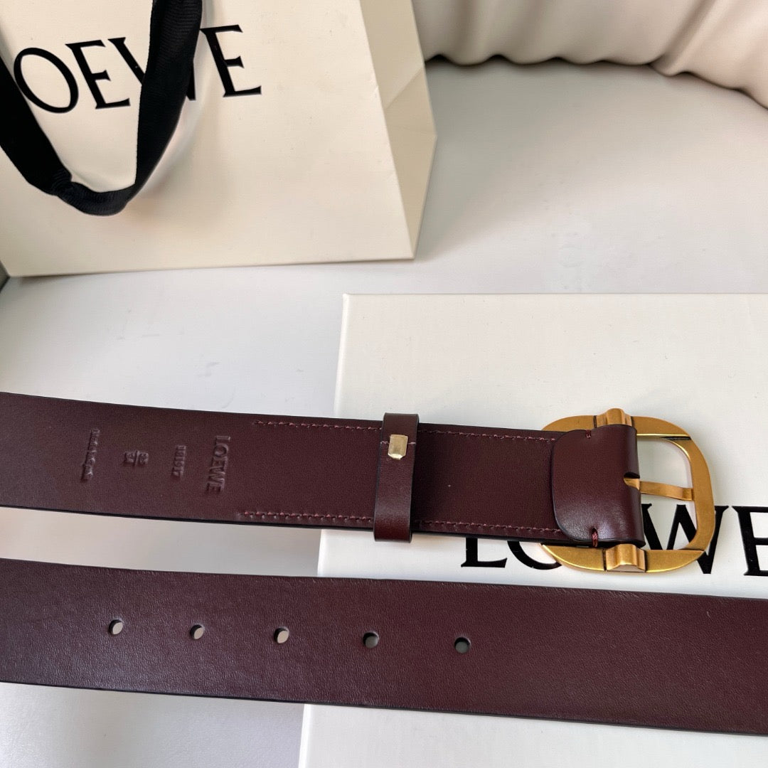 Belts- Loew Belt 3.5 Cm Classic Everyday Designer Belt