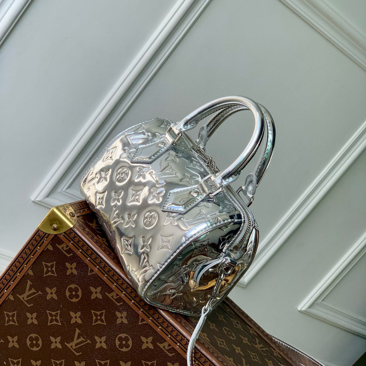 Louis Vuitton Bags- Louis Vuitton Lou Speedy 20 Bag Premium Designer Shoulder Bag