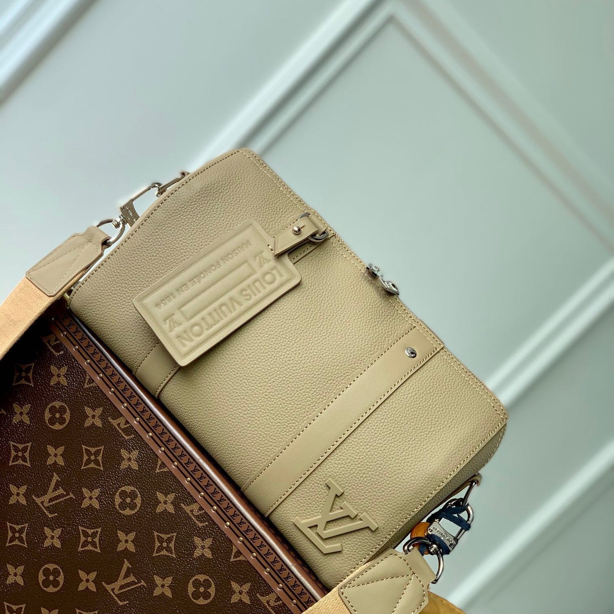 Louis Vuitton Bags- Louis Vuitton Lou City Keepall Bag Luxury Designer Leather Handbag