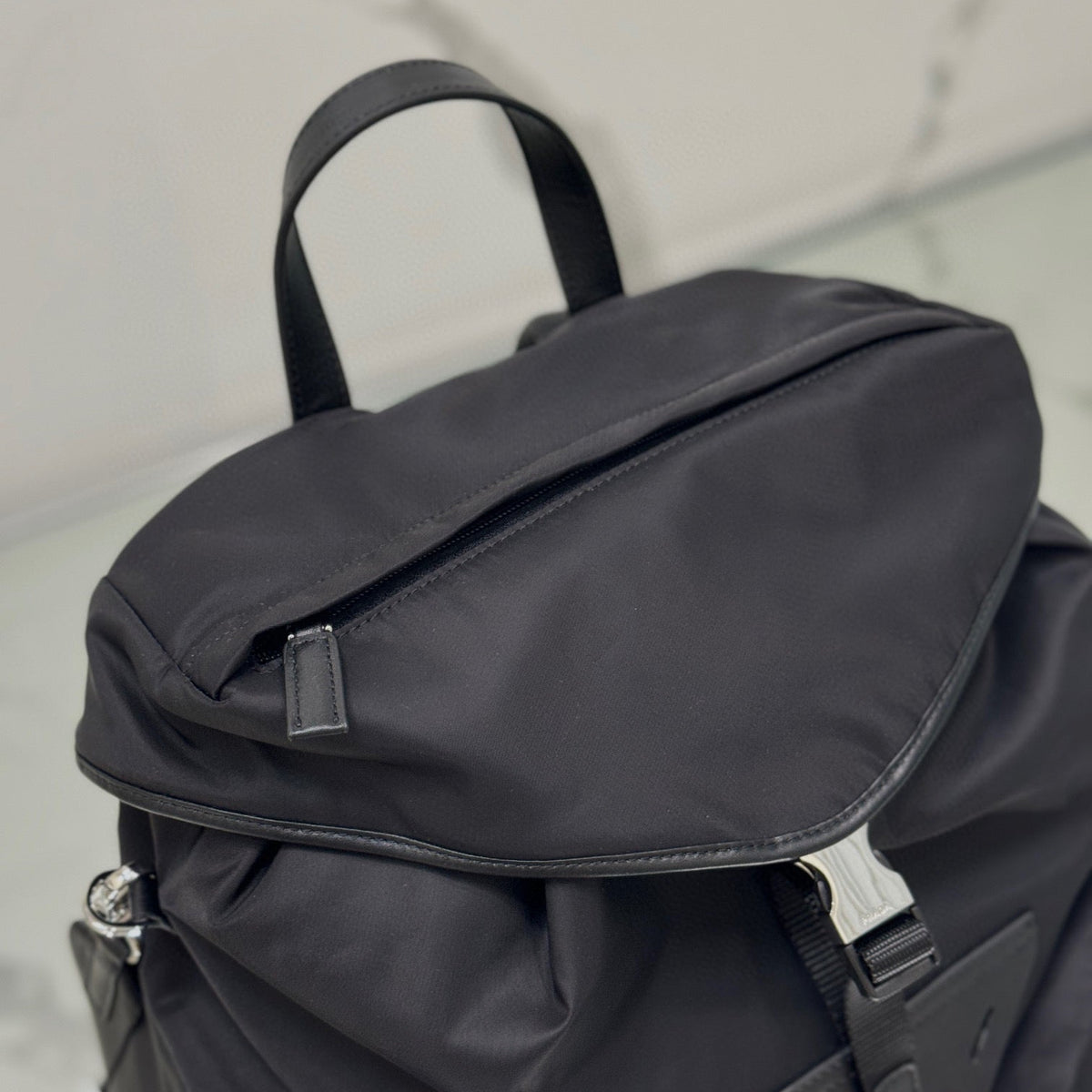 Bags- Pd Re-nylon Backpack Luxury Designer Leather Handbag