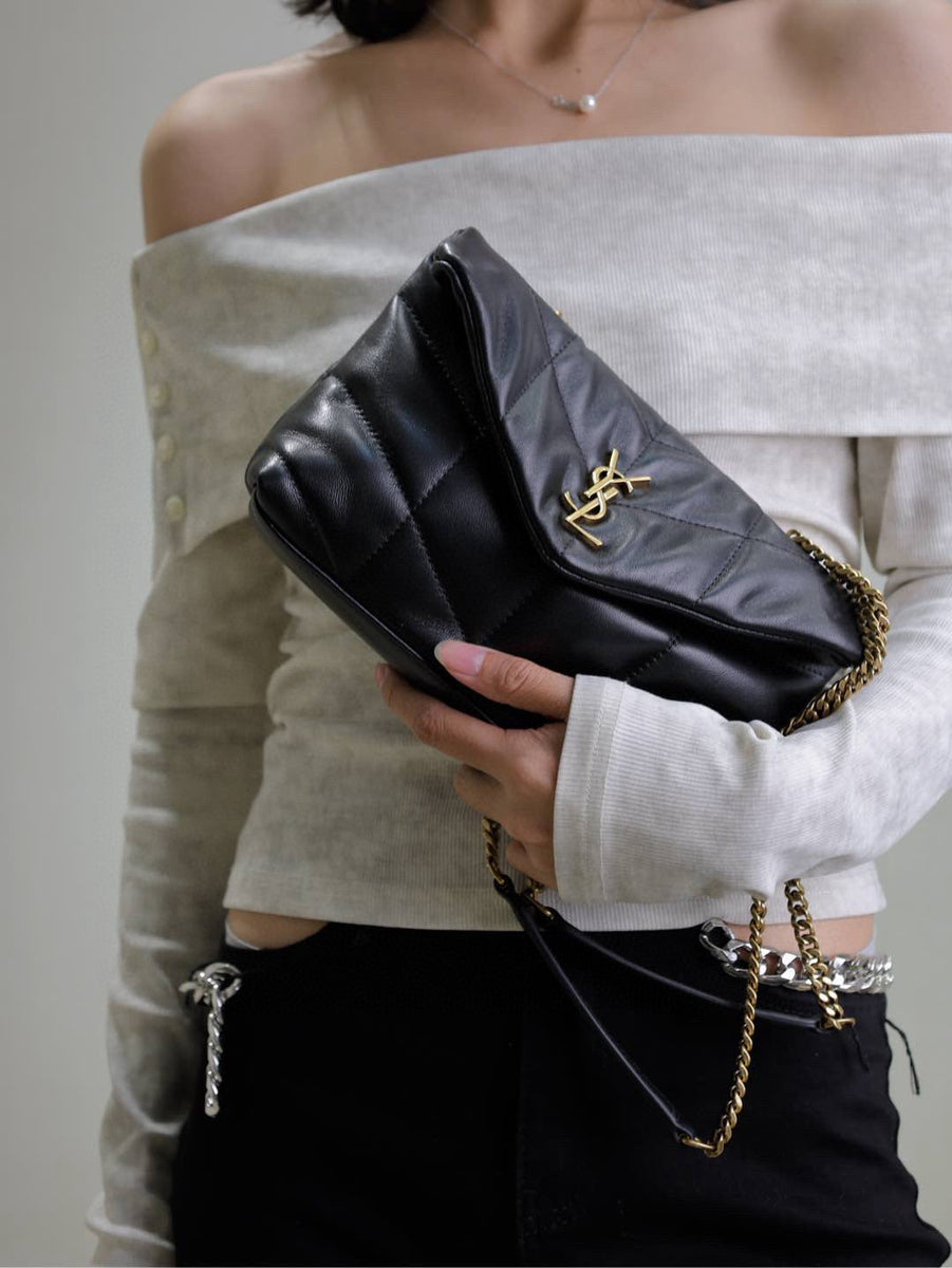 Saint Laurent Bags- Saint Laurent Toy Loulou Puffer Bag Premium Designer Shoulder Bag