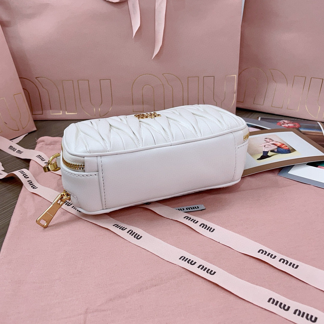 Bags- Miu M Matelasse Shoulder Bag Premium Designer Shoulder Bag