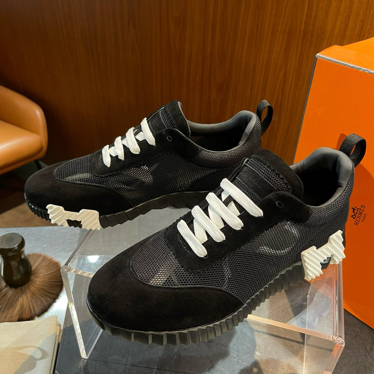 Shoes- Herm Bouncing Sneakers Comfortable Everyday Designer Shoes