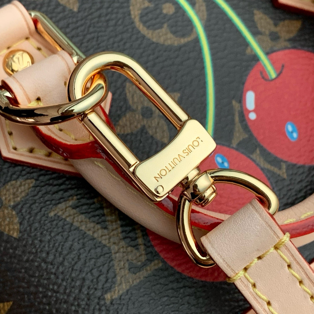 Louis Vuitton Bags- Louis Vuitton Lou x Murakami Nano Alma Bag Elegant Everyday Designer Handbag