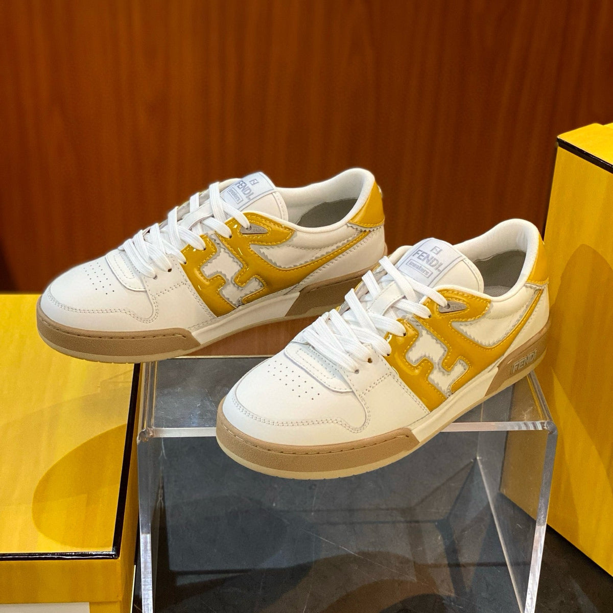 Shoes- Fen Match Sneaker Premium Designer Casual Shoes