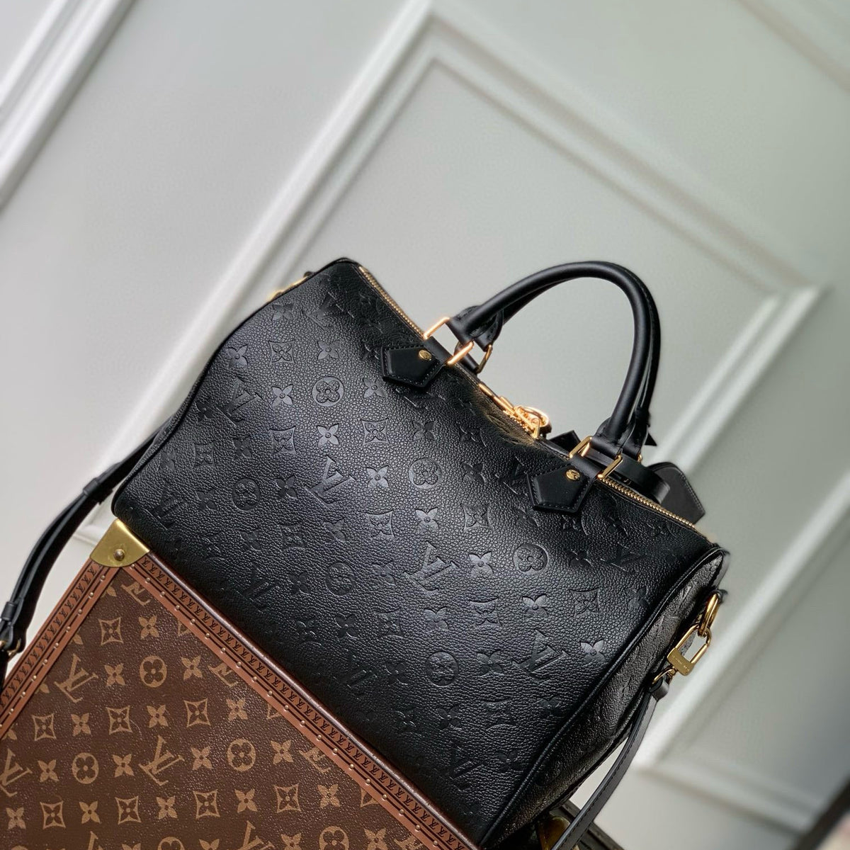 Louis Vuitton Bags- Louis Vuitton Lou Speedy Soft 30 Bag Luxury Designer Leather Handbag