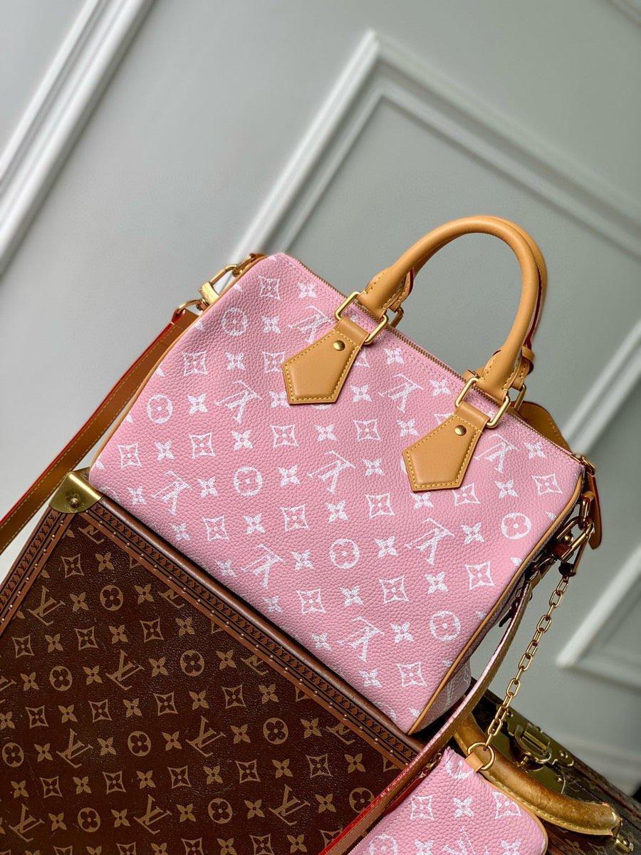 Louis Vuitton Bags- Louis Vuitton Lou Speedy P9 25 Bag Premium Designer Shoulder Bag