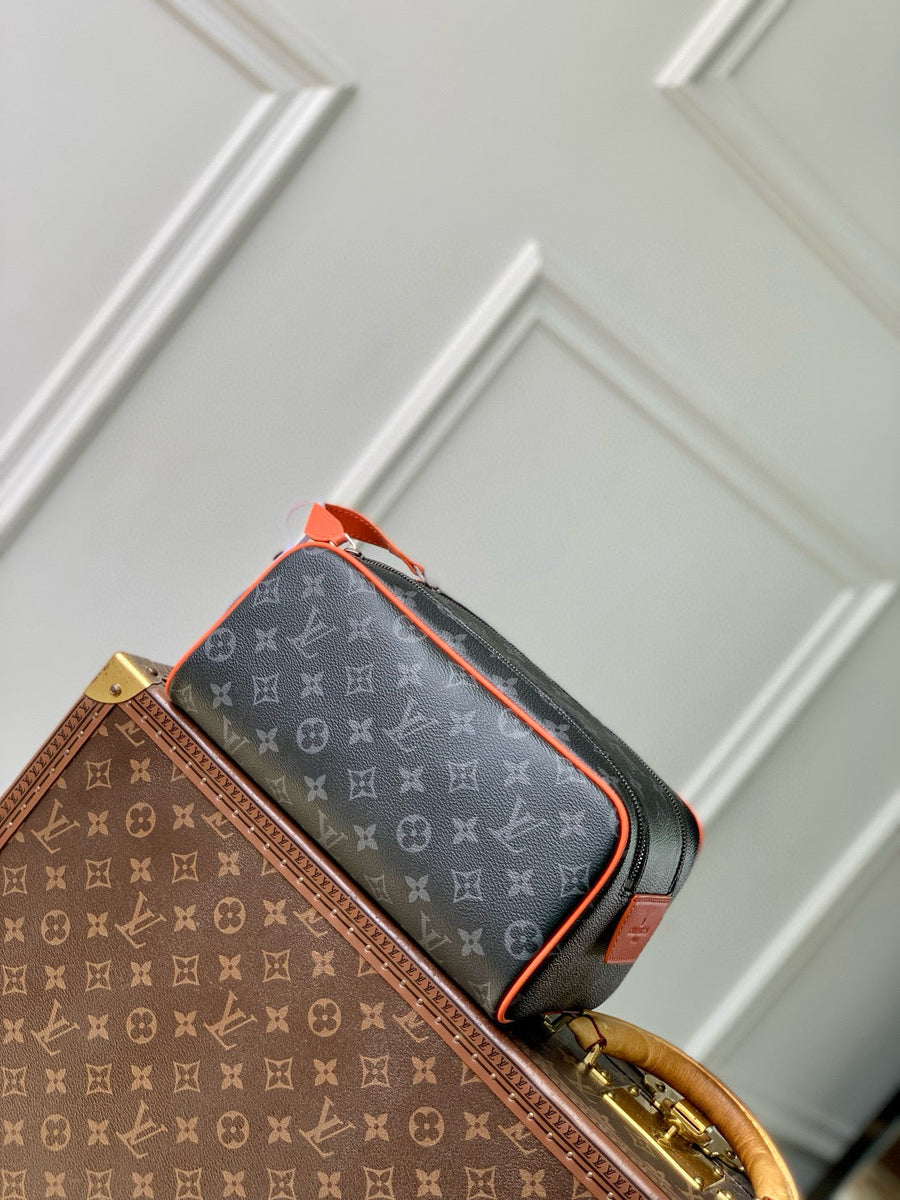 Louis Vuitton Bags- Louis Vuitton Lou Dopp Kit Toiletry Bag Premium Designer Shoulder Bag