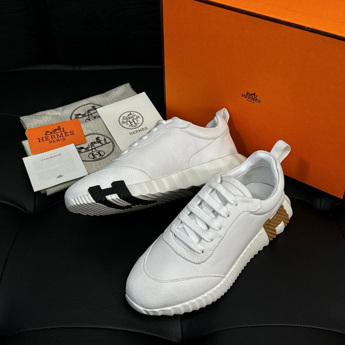Shoes- Herm Bouncing Sneakers Luxury Lifestyle Designer Footwear