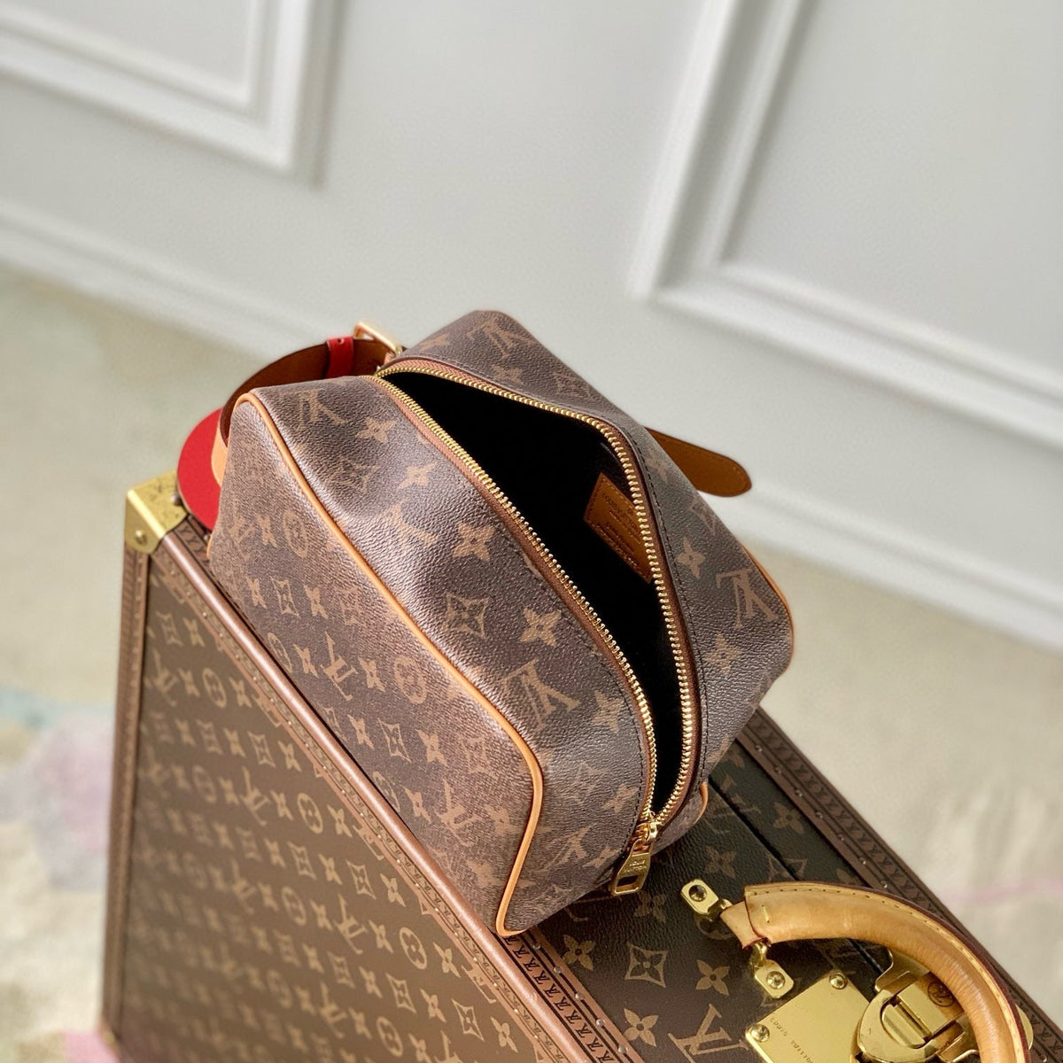 Louis Vuitton Accessories- Louis Vuitton Lou Locker Dopp Kit Premium Everyday Designer Accessory