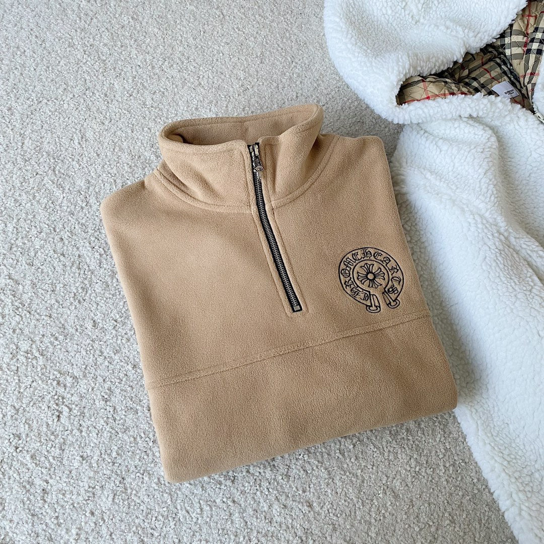 Hoodies- Chrome H Sweatshirt Comfortable Luxury Streetwear Hoodie