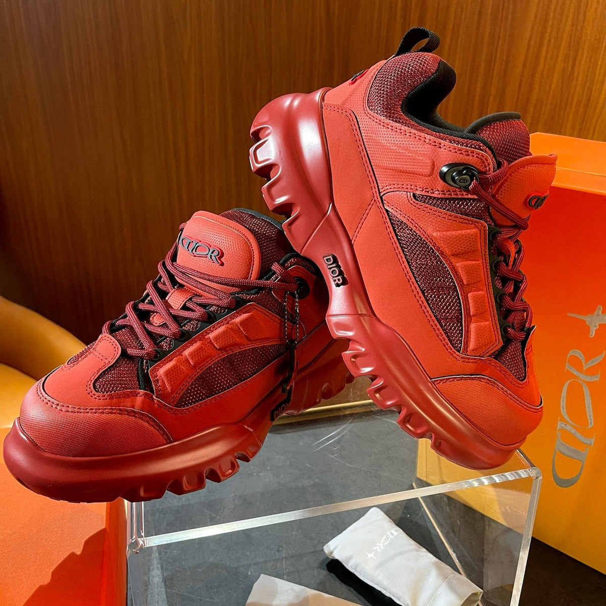 Dior Shoes- Dior x Lewis H Snow Sneakers Premium Designer Casual Shoes