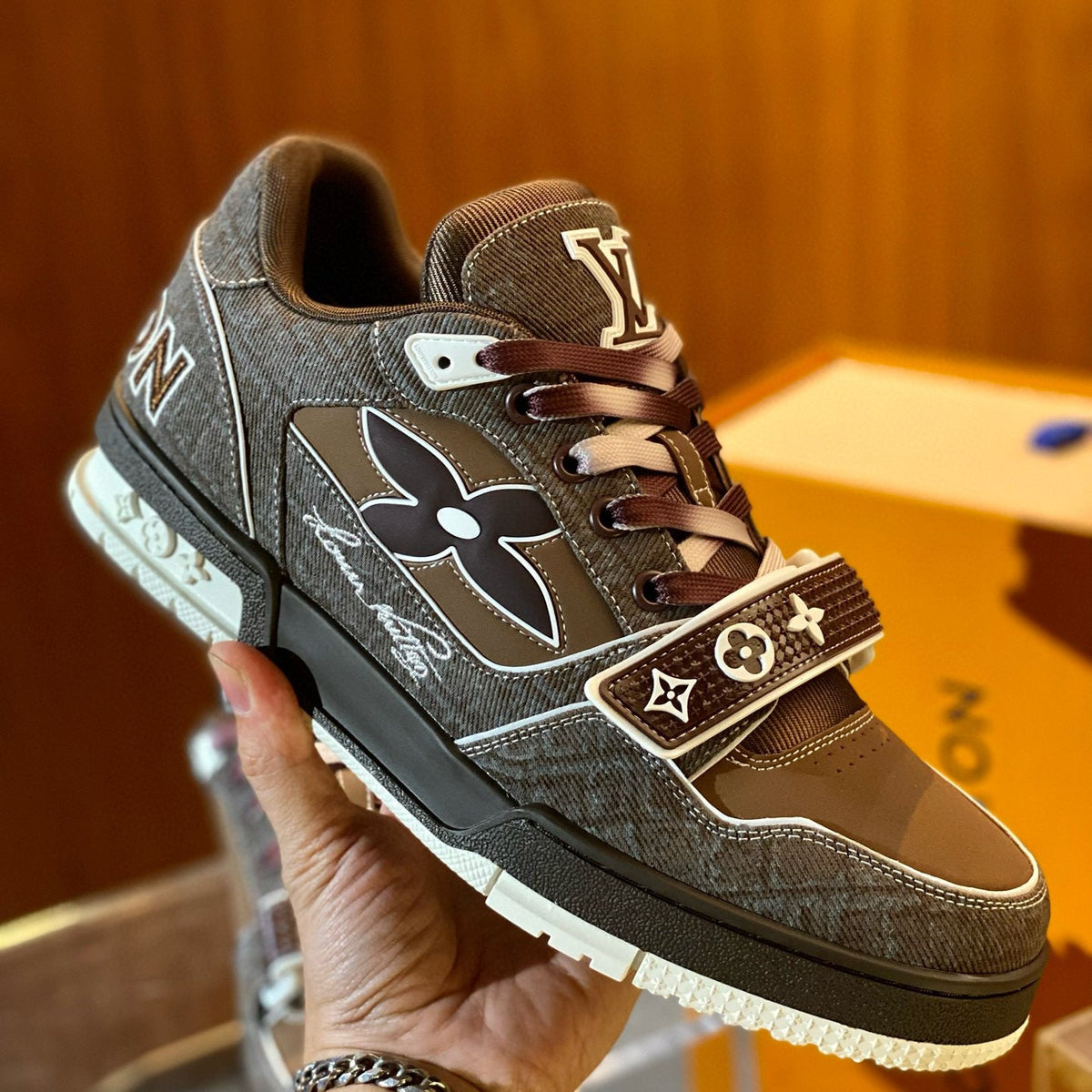 Louis Vuitton Shoes- Louis Vuitton Lou Trainers Luxury Lifestyle Designer Footwear