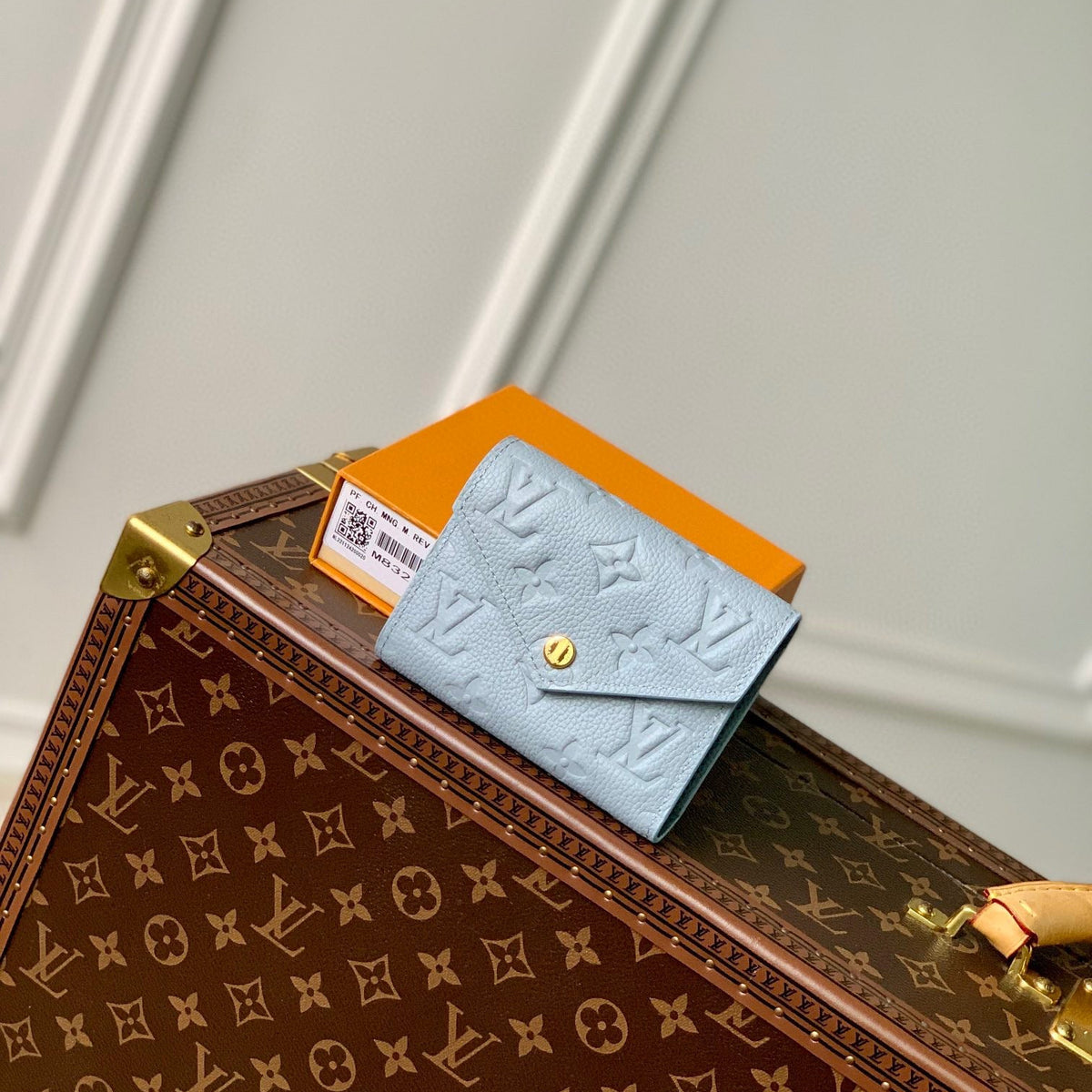 Louis Vuitton Wallets- Louis Vuitton Lou Victorine Wallet Compact Luxury Card Wallet