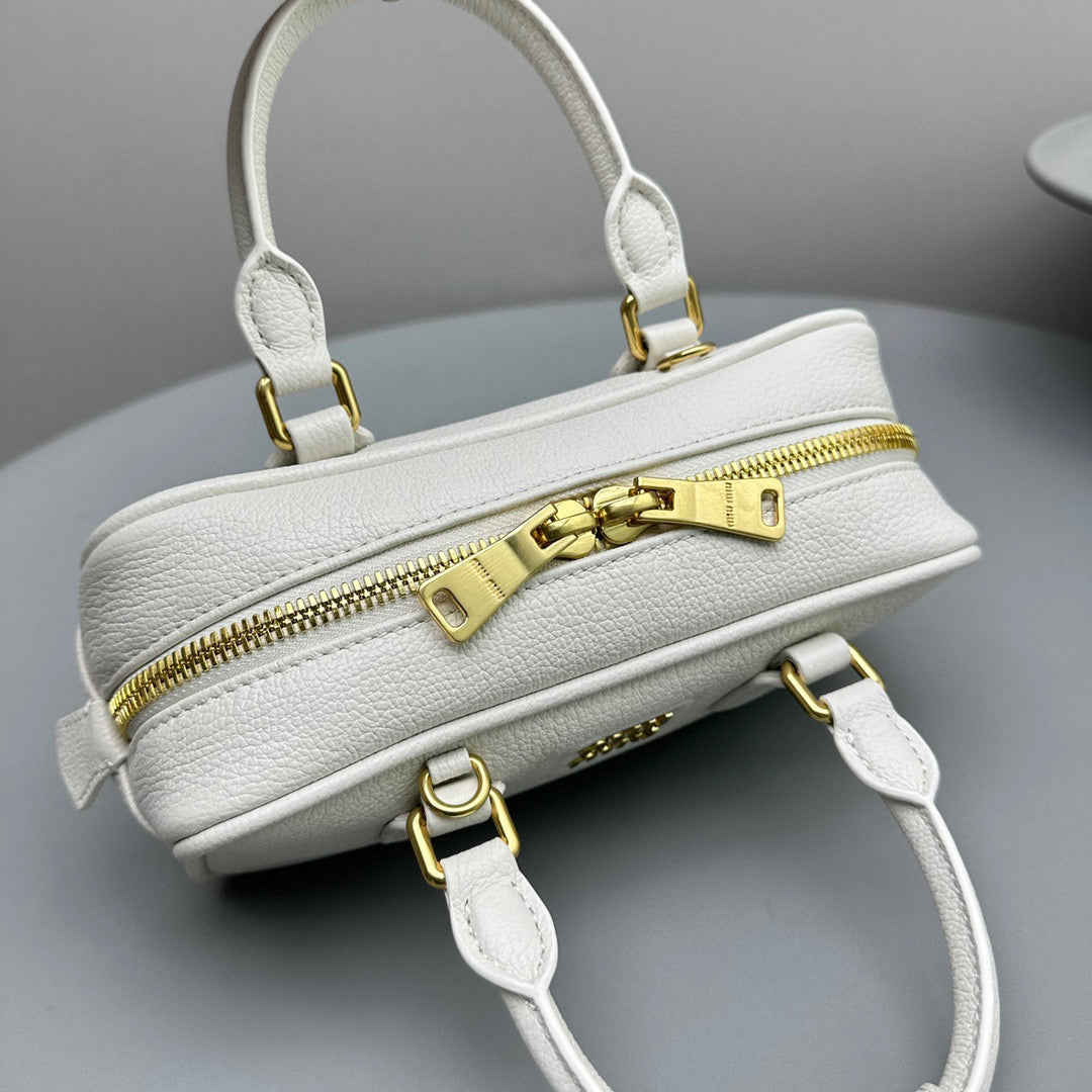Bags- Miu M Arcadie Bag Luxury Designer Leather Handbag