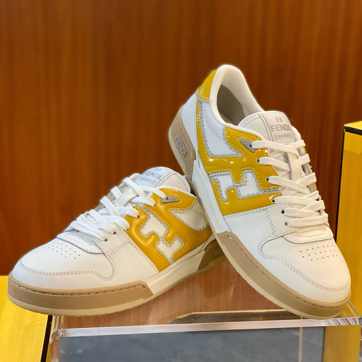 Shoes- Fen Match Sneaker Premium Designer Casual Shoes
