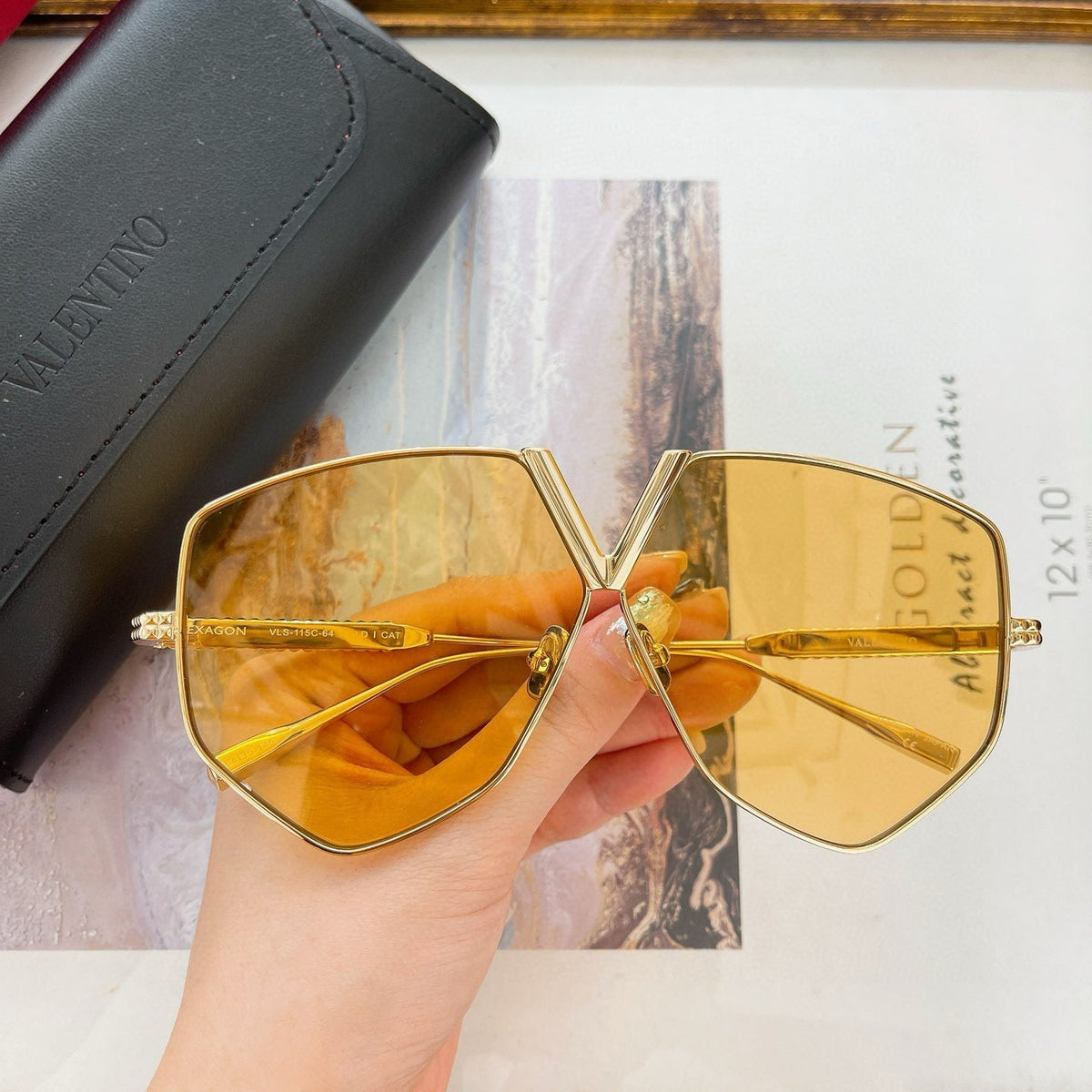 Sunglasses- Val Sunglasses Luxury Designer UV Sunglasses