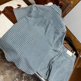 Front view of Christian Dior Denim Shirt premium piece