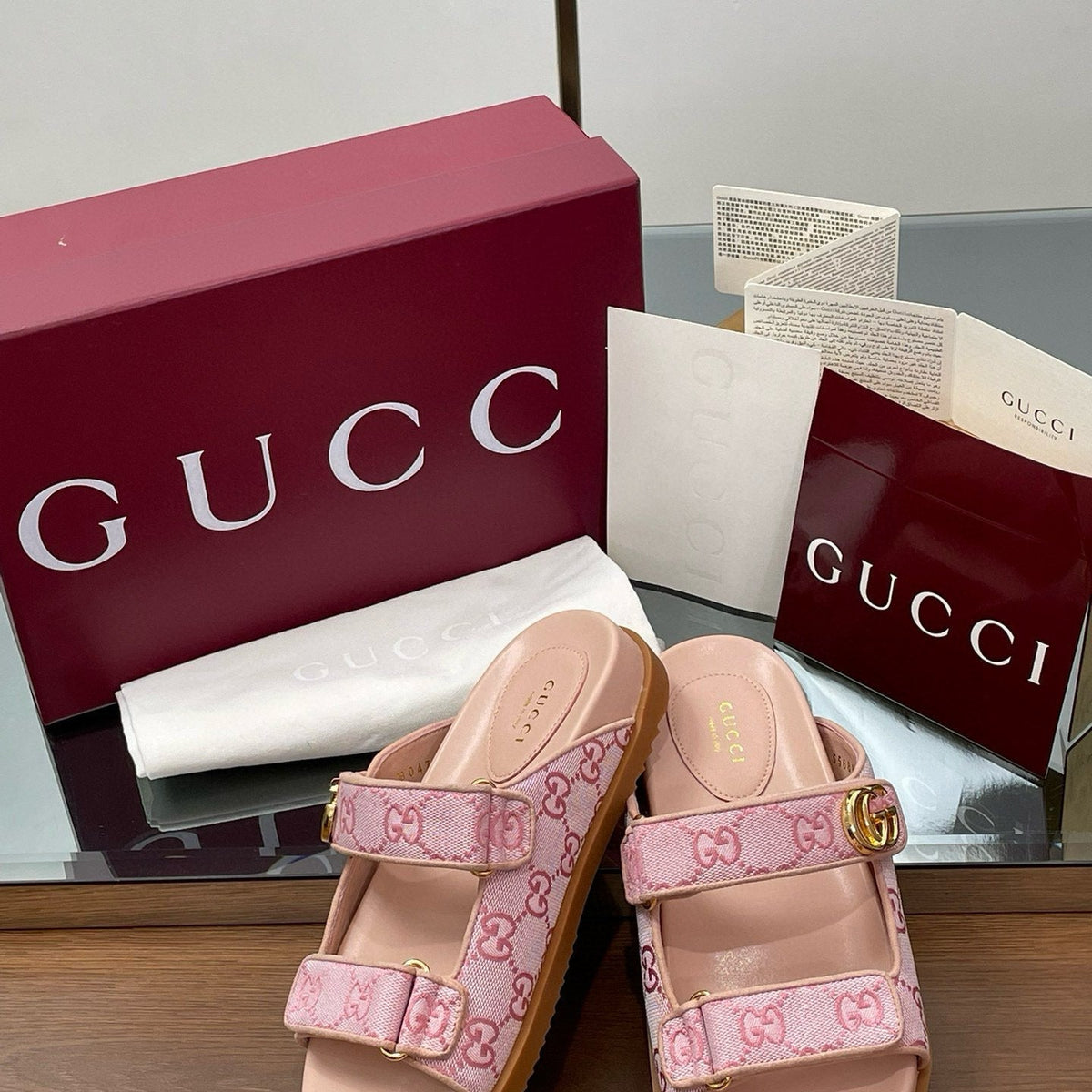 Gucci Shoes- Gucci Sandals Premium Designer Casual Shoes