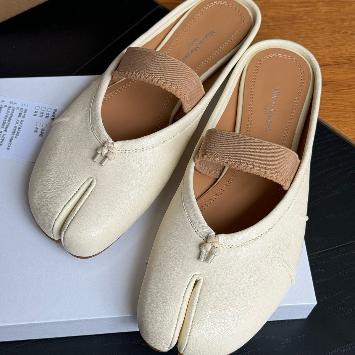 Shoes- Maison M Tabi Ballet Flats Comfortable Everyday Designer Shoes