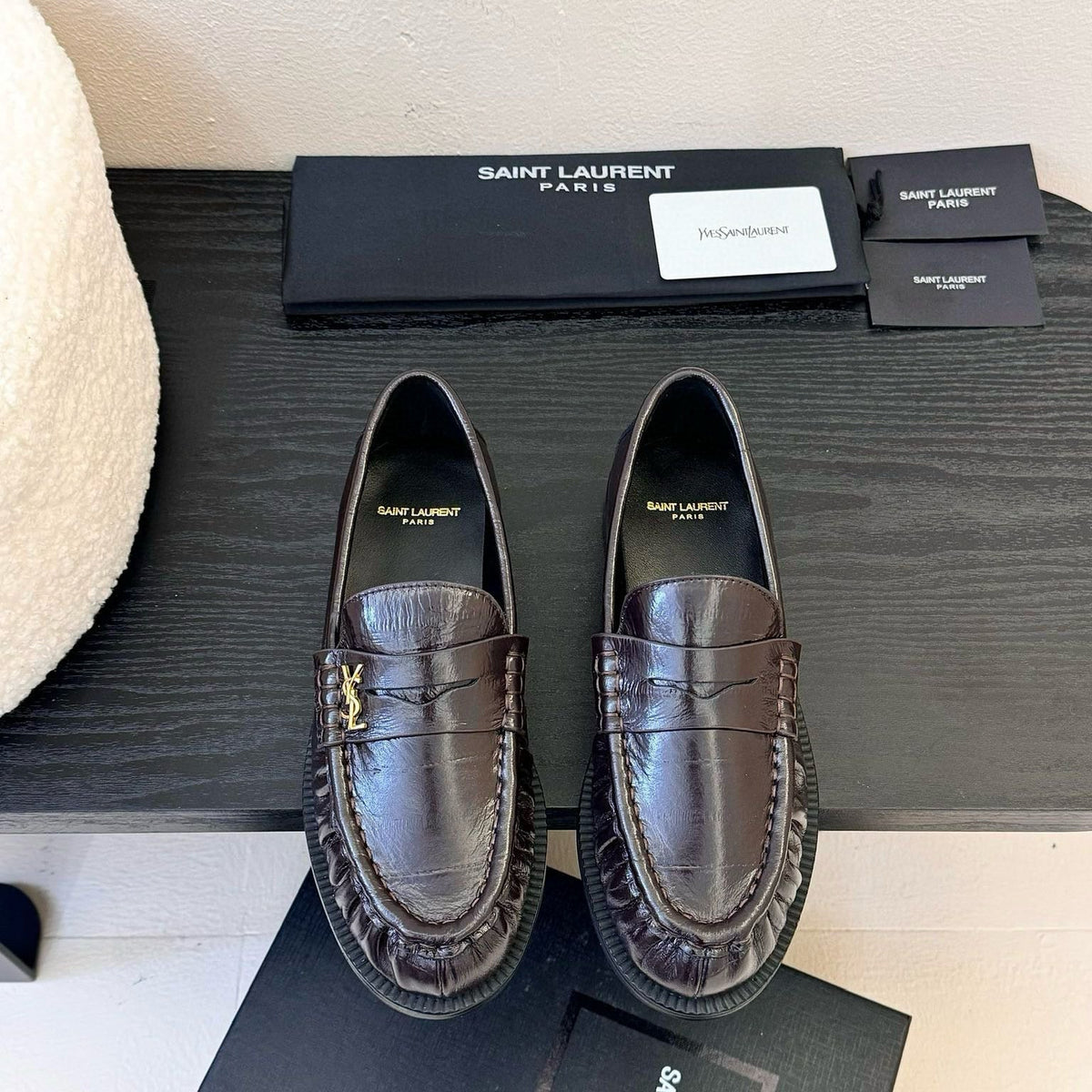 Saint Laurent Shoes- Saint Laurent Loafers Premium Designer Casual Shoes