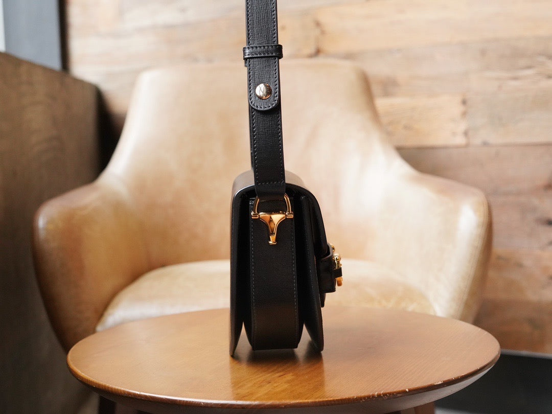 Gucci Bags- Gucci Horsebit 1955 Mini Bag Luxury Designer Leather Handbag