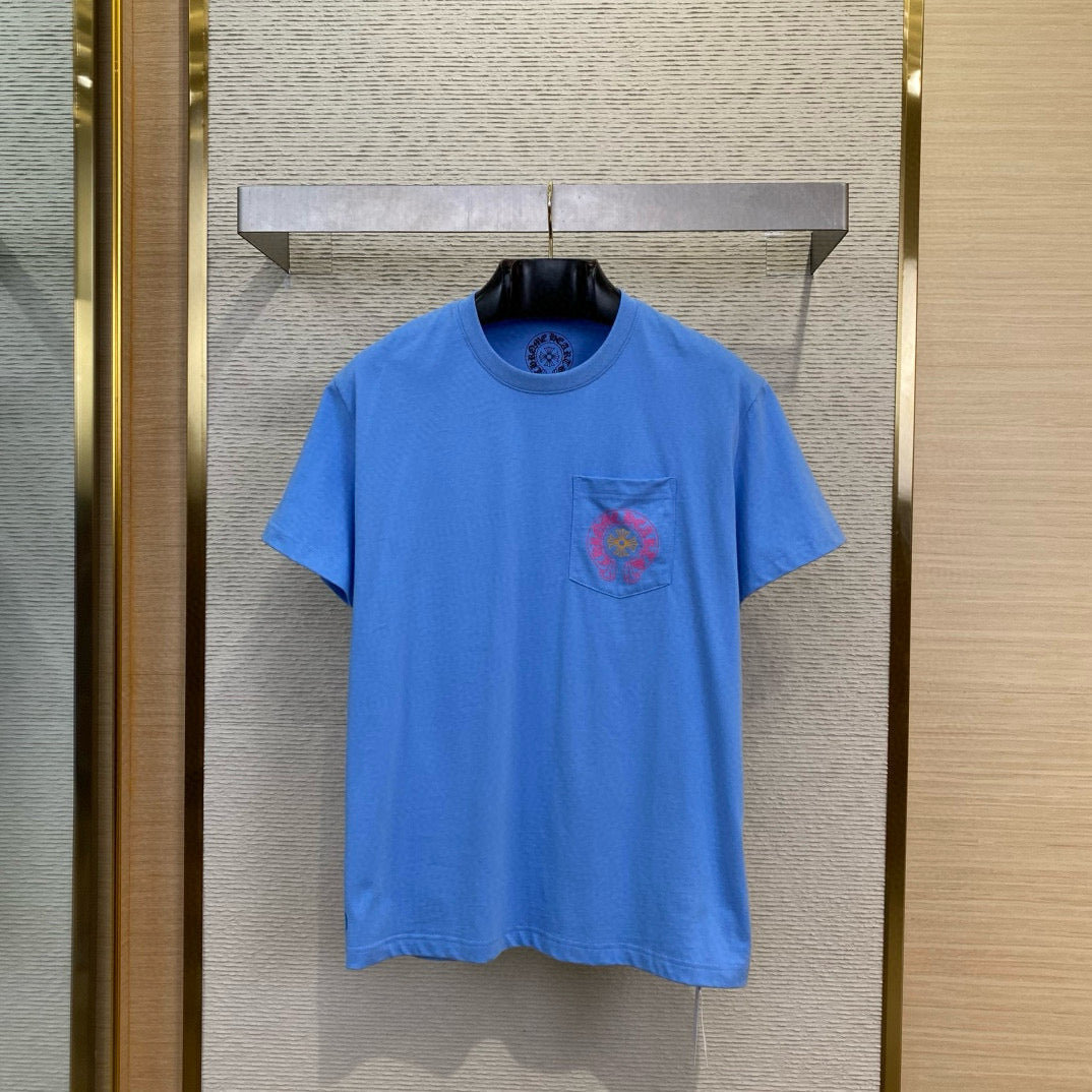 T-Shirts- Chrome T-shirt Casual Everyday Designer Tee