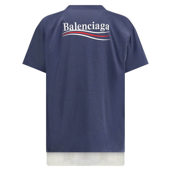 Balenciaga premium tee shirts detail and craftsmanship close-up