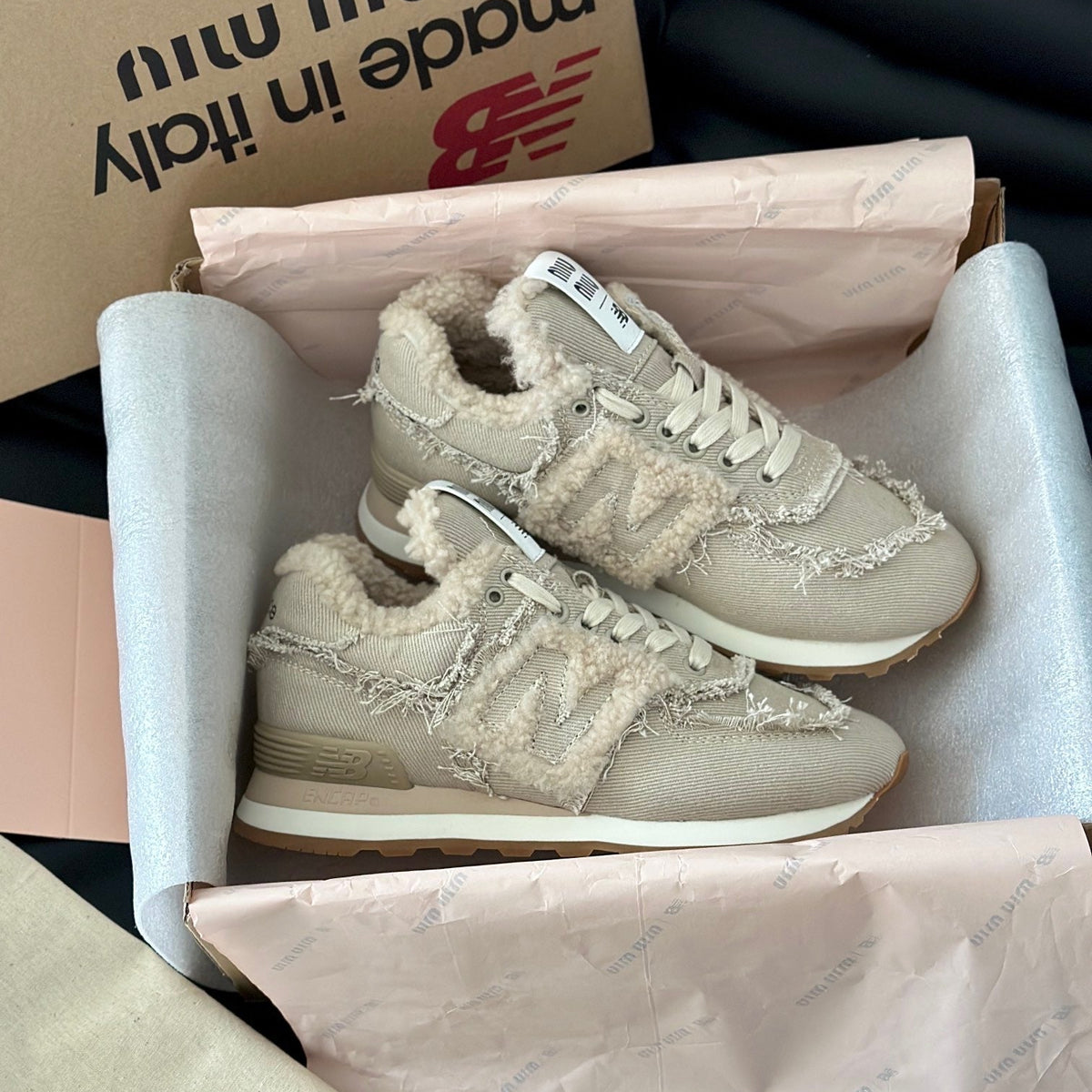 New Balance Shoes- New Balance Miu M x New Balance Trainers Comfortable Everyday Designer Shoes