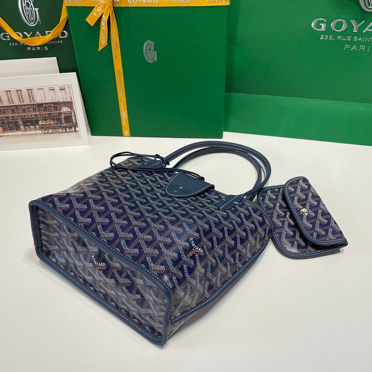 Bags- Goya Mini Anjou Bag Luxury Designer Leather Handbag