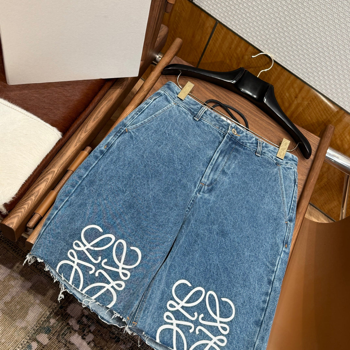 Jeans- Loew Denim Shorts Premium Designer Denim Jeans