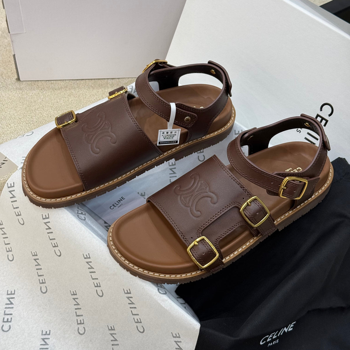 Shoes- Cel Sandals Comfortable Everyday Designer Shoes