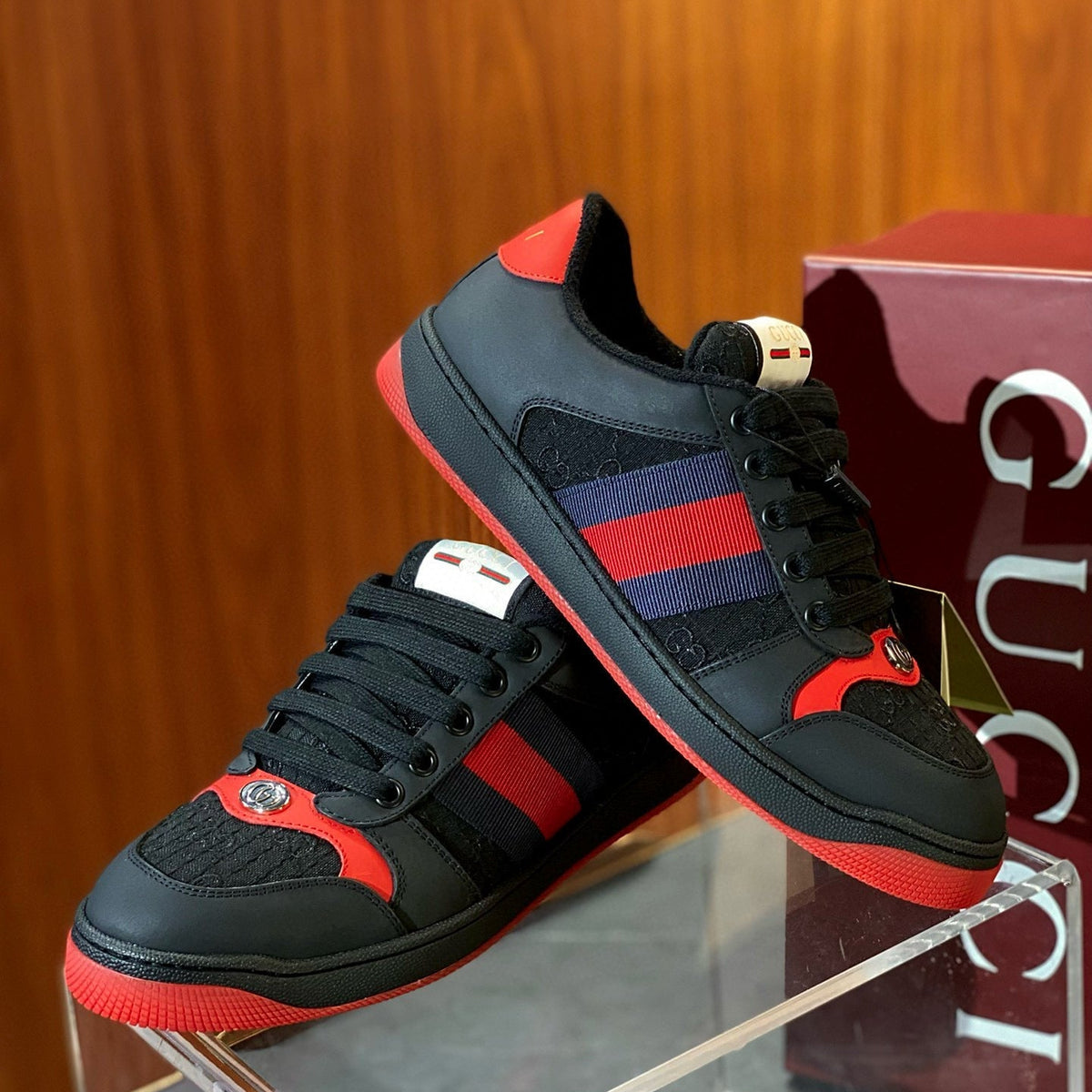 Gucci Shoes- Gucci Screener Trainers Comfortable Everyday Designer Shoes