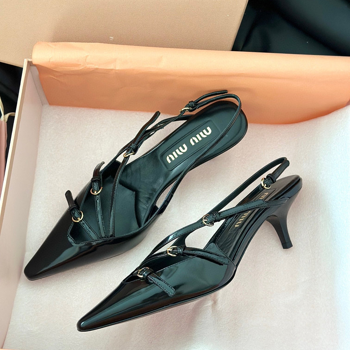 Shoes- Miu M Heels Luxury Lifestyle Designer Footwear