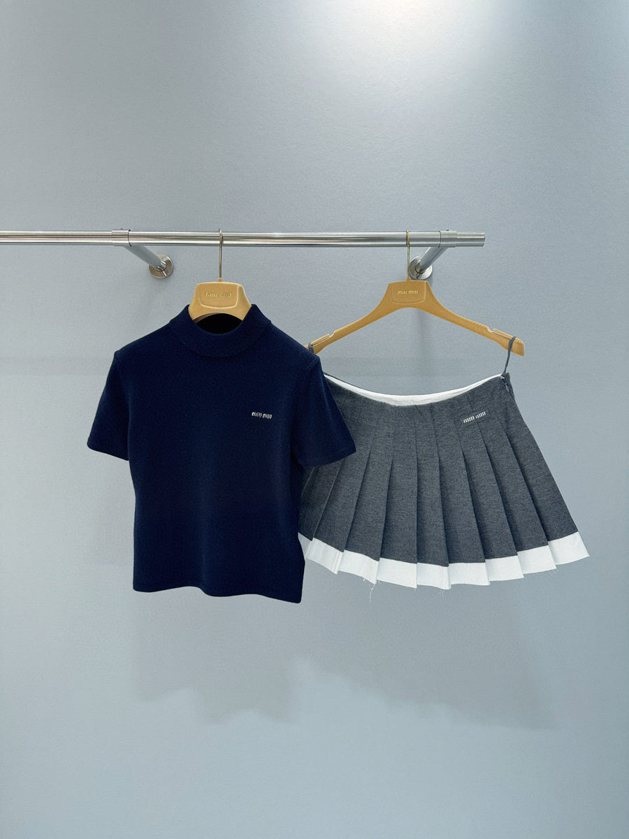 Tops? Miu M Top Elegant Everyday Designer Top