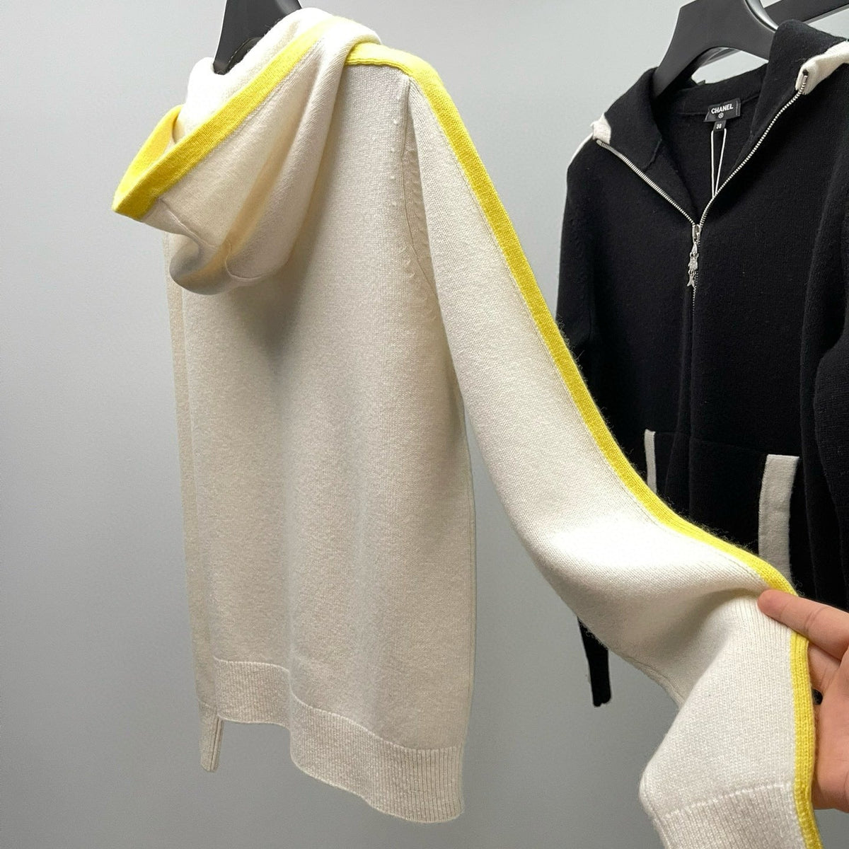 Chanel Hoodies- Chanel Zip Hoodie Premium Designer Casual Hoodie