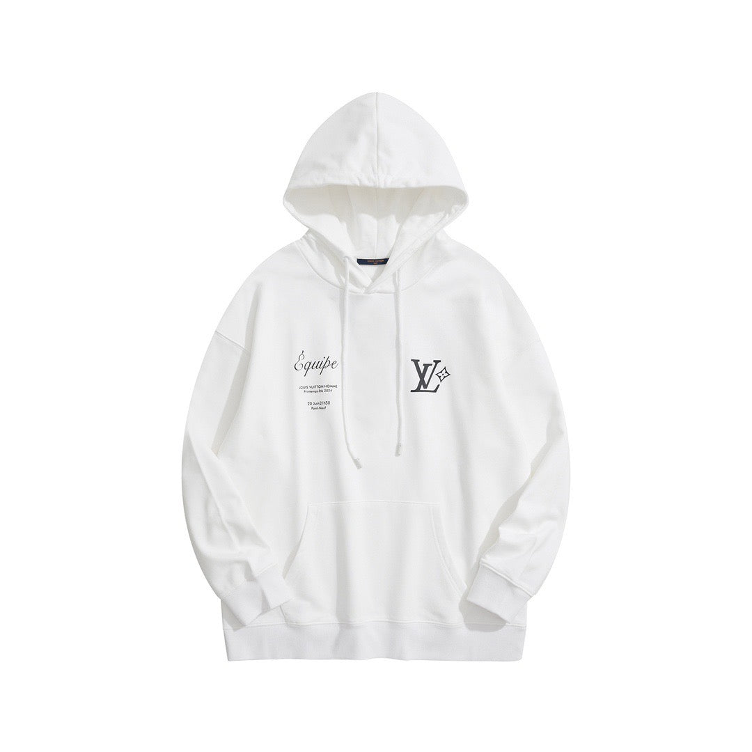 Louis Vuitton Hoodies- Louis Vuitton Lou Hoodie Comfortable Luxury Streetwear Hoodie